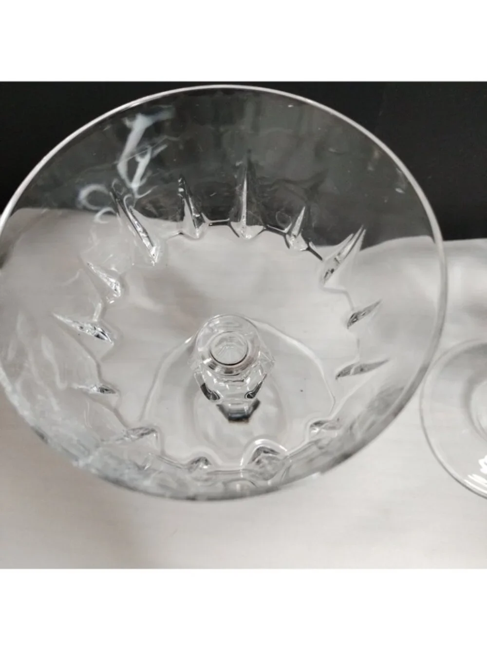 Vintage Princess House “Esprit” Champagne Coupe/ Sherbet Glassware 4 Piece